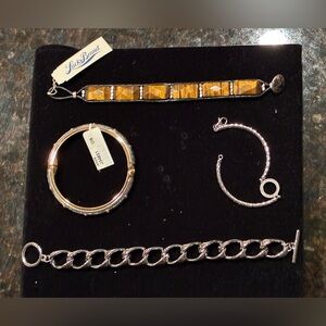 1 Lucky Brand. 1 Aries. 1 Banana Republic. 1 unknown Bracelet Collection
